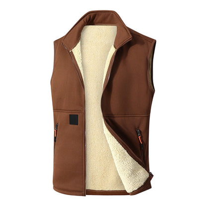 ⏳Last Day Special Price:£19.99!!!🍂💥Unisex Winter Plush-Lined Warm Vest