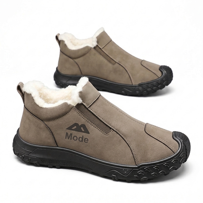 🔥 50% de réduction 🔥Chaussures de marche pour hommes avec doublure en peluche d'hiver