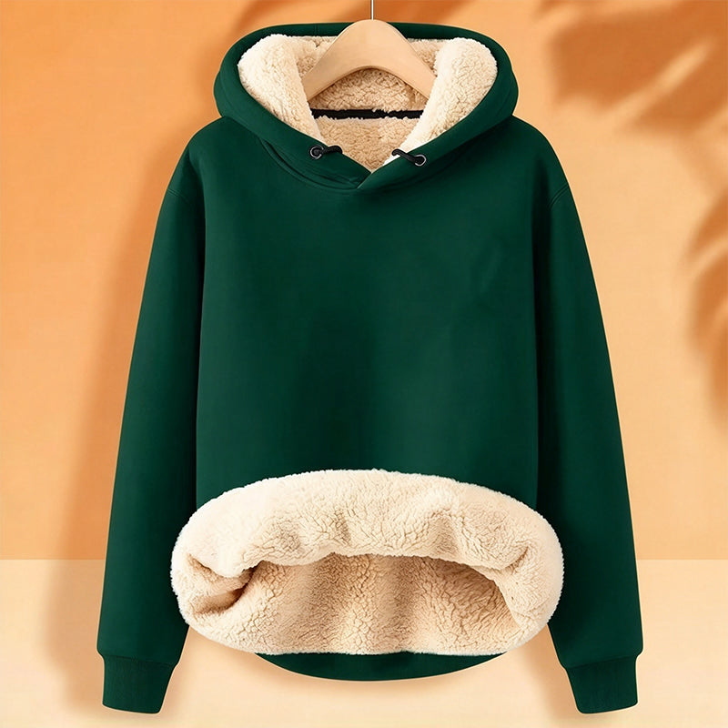 Men's Thickened Sherpa-Lined Hoodie