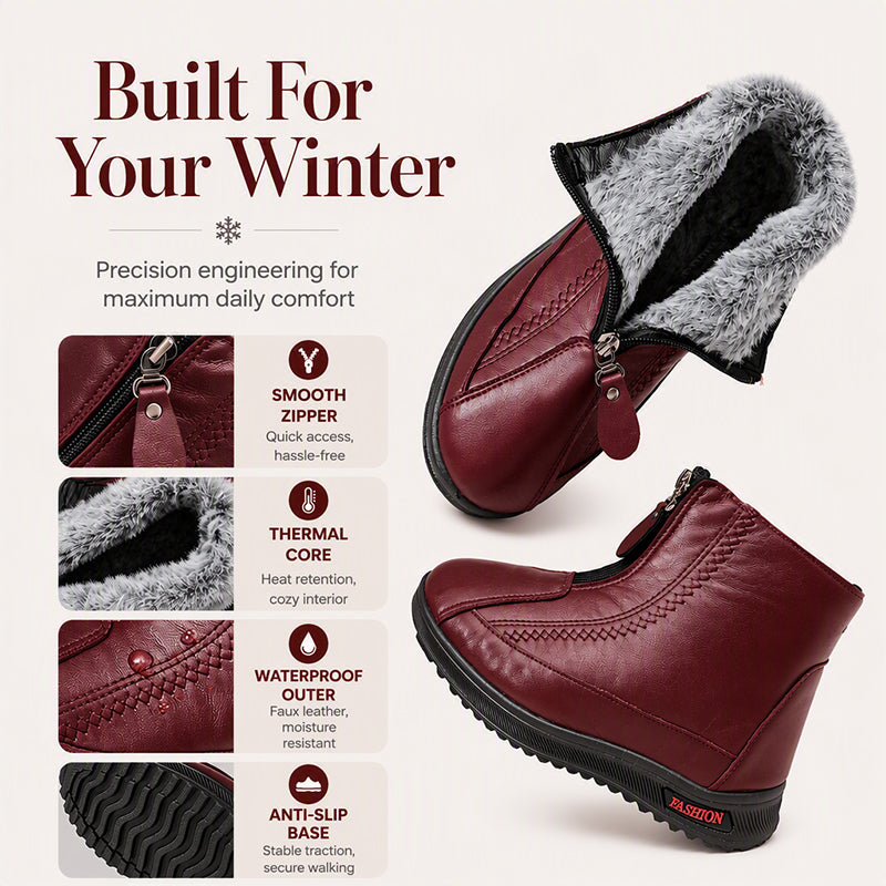 ❄️ Women's Non-Slip Winter Warm Boots | Slip-Resistant & Cozy – Safe Steps on Ice & Snow ✨