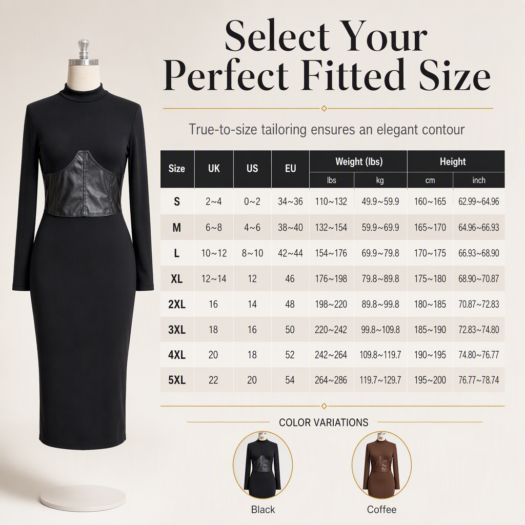 Sculpted Waist, Elegant Curve – Women's Ribbed Bodycon Dress ✨