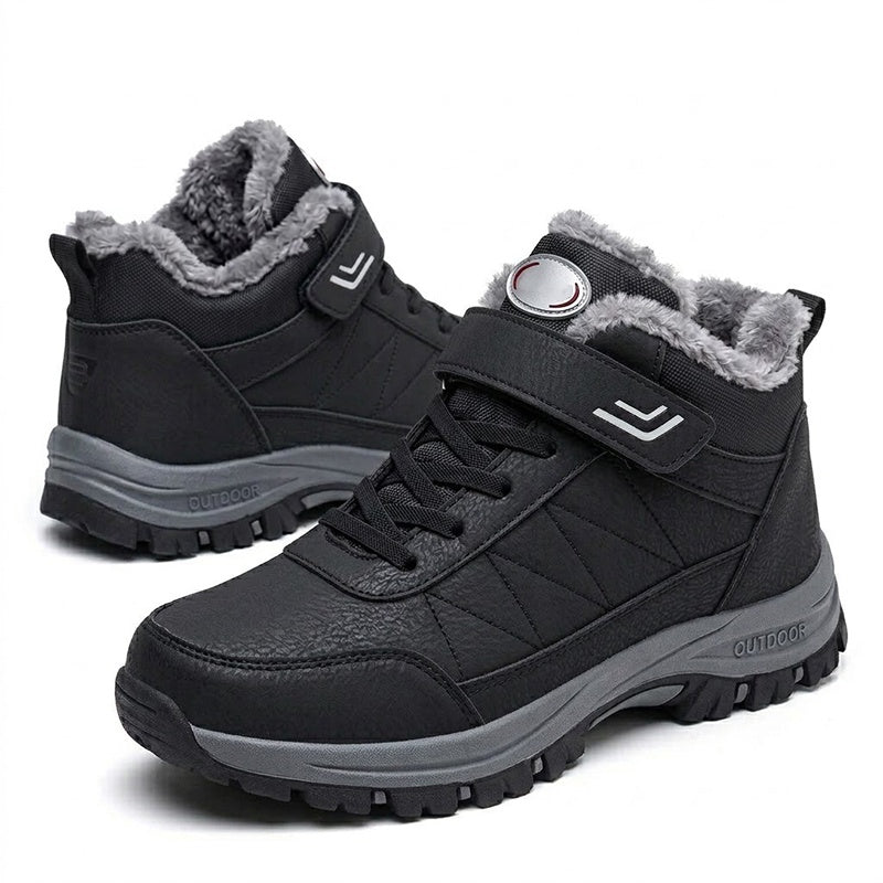 🔥Men's Winter Plush-Lined Snow Boots❄️Warm, Cosy & Ready for Winter!