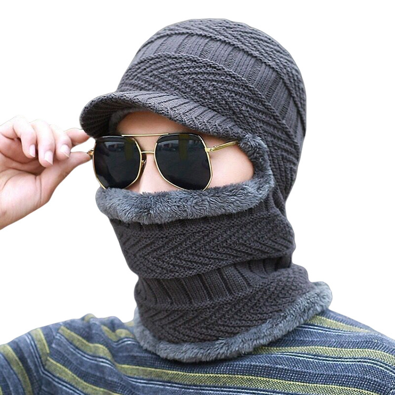 3-in-1 Winter Balaclava, Insulated Hood with Protective Goggles