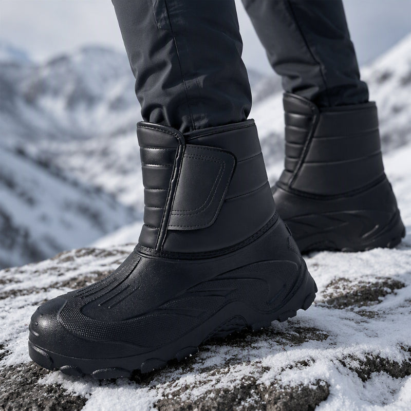🌨️ Waterproof Winter Boots with Fleece Lining — All-Weather Mud-Resistant and Non-Slip ❄️