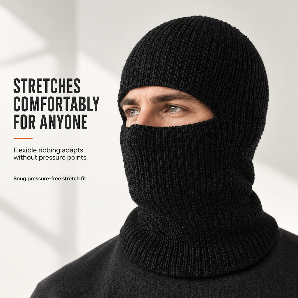 Warm and Windproof Winter Knit Hat