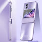 Matné galvanické skládací pouzdro na telefon pro Samsung Z Flip 5/4/3
