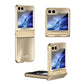 Matné galvanické skládací pouzdro na telefon pro Samsung Z Flip 5/4/3