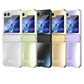 Matné galvanické skládací pouzdro na telefon pro Samsung Z Flip 5/4/3