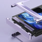 Matné galvanické skládací pouzdro na telefon pro Samsung Z Flip 5/4/3